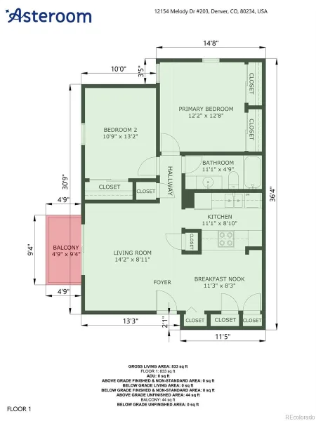 12154 Melody Drive #203 Denver CO 80234 | MLS #REC6404244 08172026160546 800 21