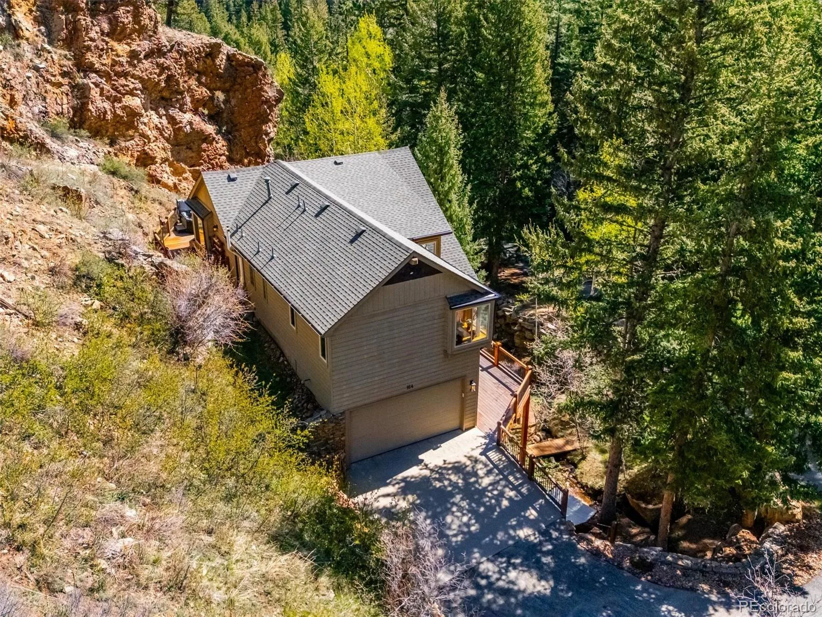 164 Fawn Creek Lane Evergreen CO 80439 | MLS #REC6424480 07232026231550 1600 45