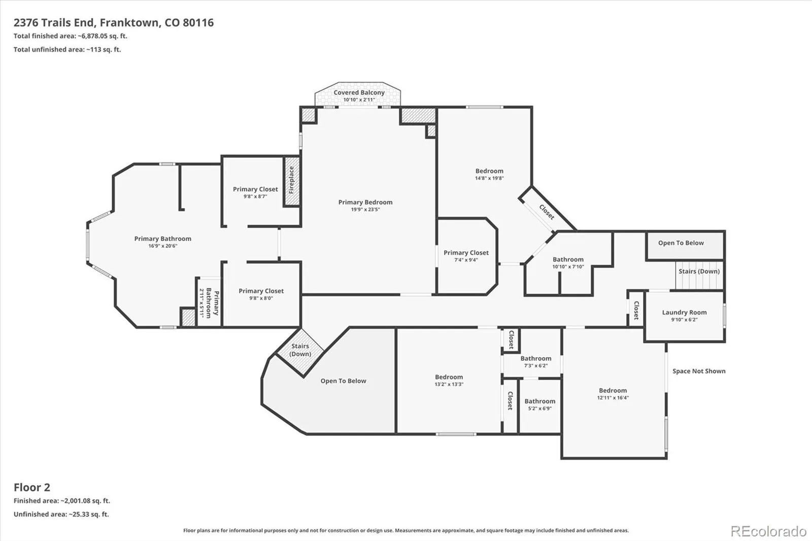 2376 Trails End Franktown CO 80116 | MLS #REC6487261 06042026142400 1600 48