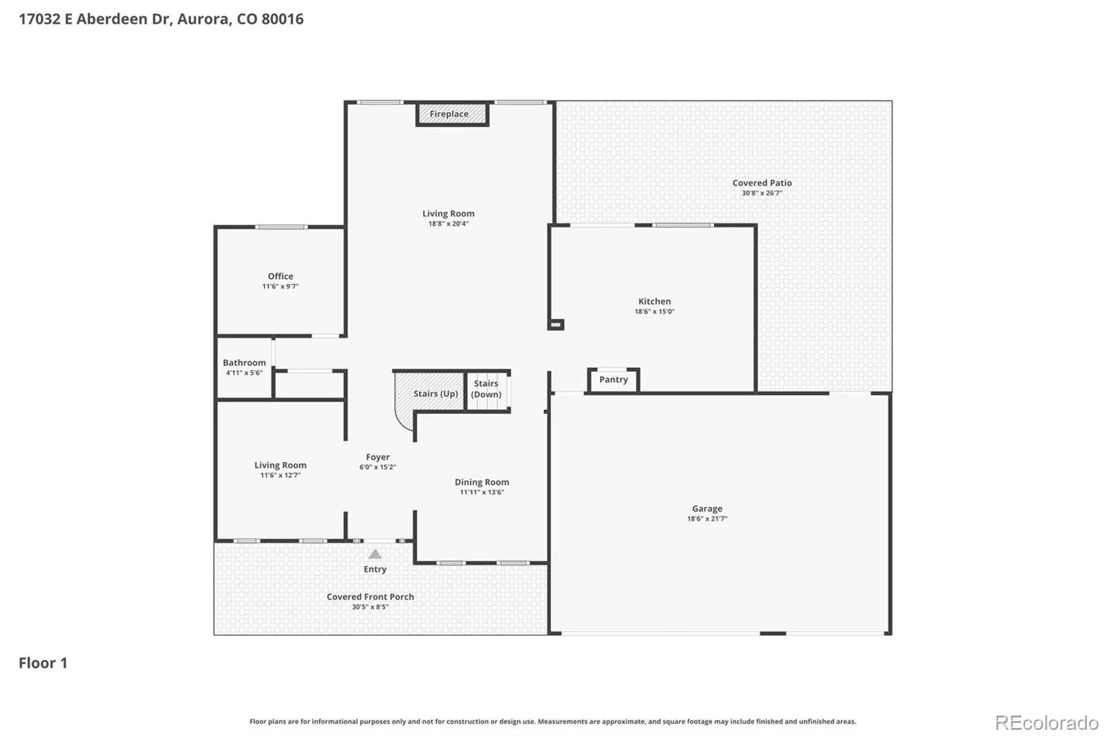 17032 E Aberdeen Drive Aurora CO 80016 MLS #REC6502313 05152026202215 1600 38
