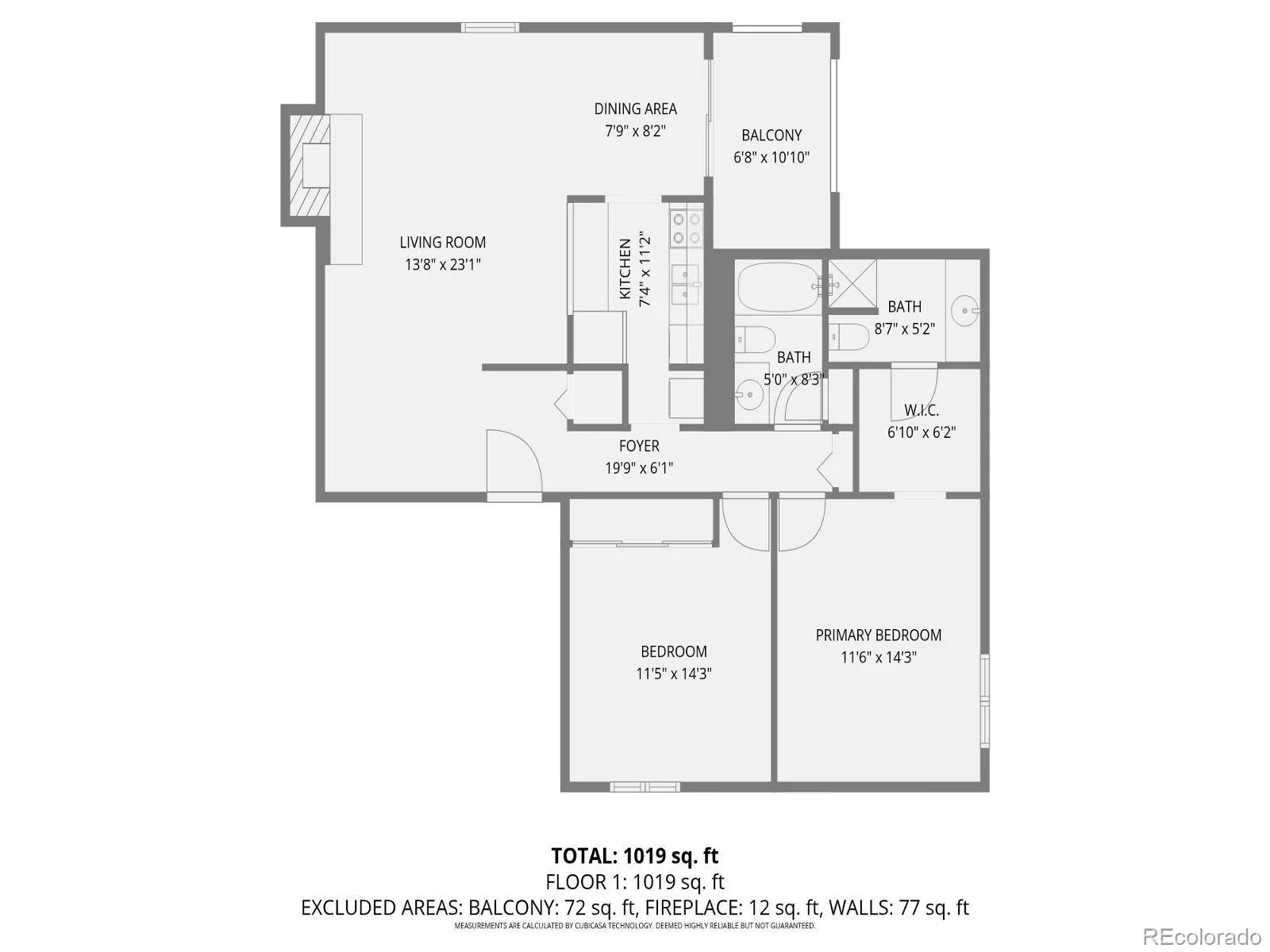 3323 S Monaco Street #D Denver CO 80222 | MLS #REC6541823 08102026170639 1600 21
