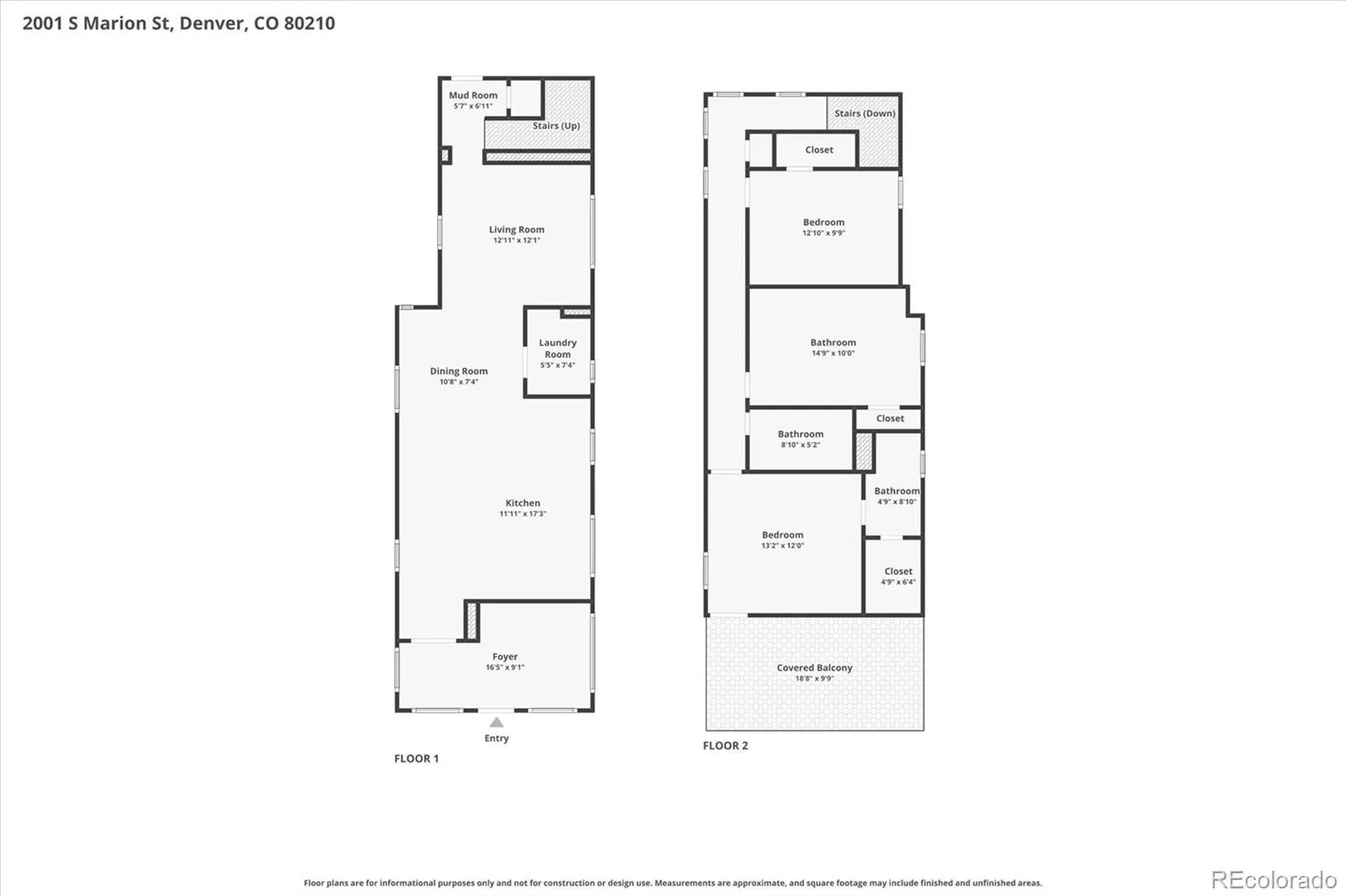 2001 S Marion Street Denver CO 80210 MLS #REC6645113 05232026185032 1600 42