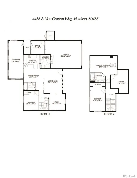4435 S Van Gordon Way Morrison CO 80465 | MLS #REC6661268 08112026194520 800 24