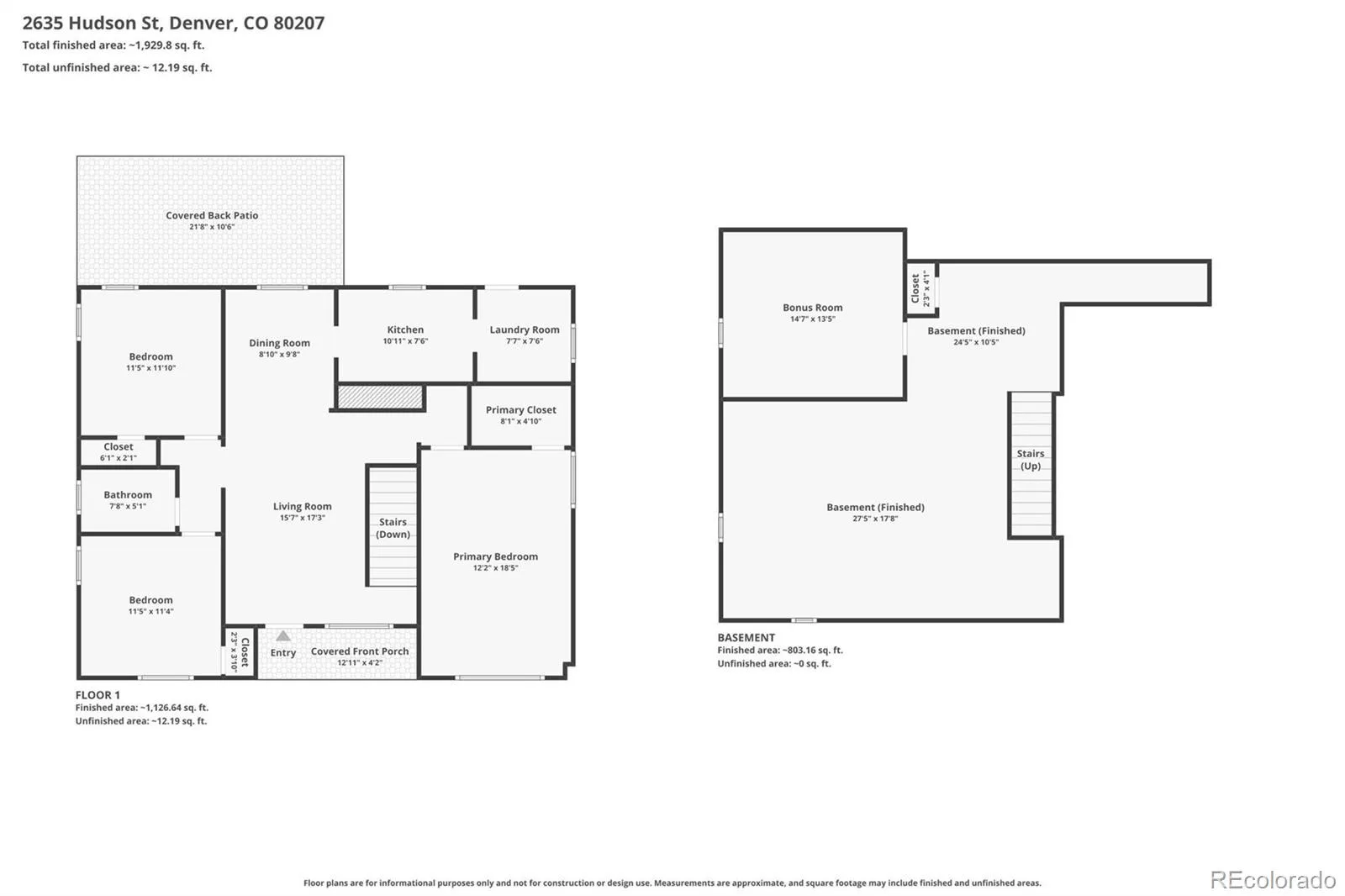 2635 Hudson Street Denver CO 80207 MLS #REC6729943 07092026020249 1600 24