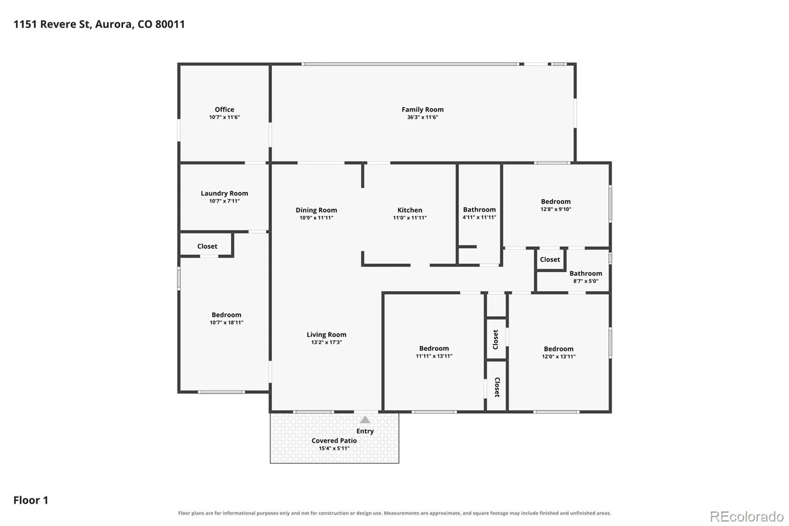 1151 Revere Street Aurora CO 80011 | MLS #REC6729992 08062026225531 1600 45