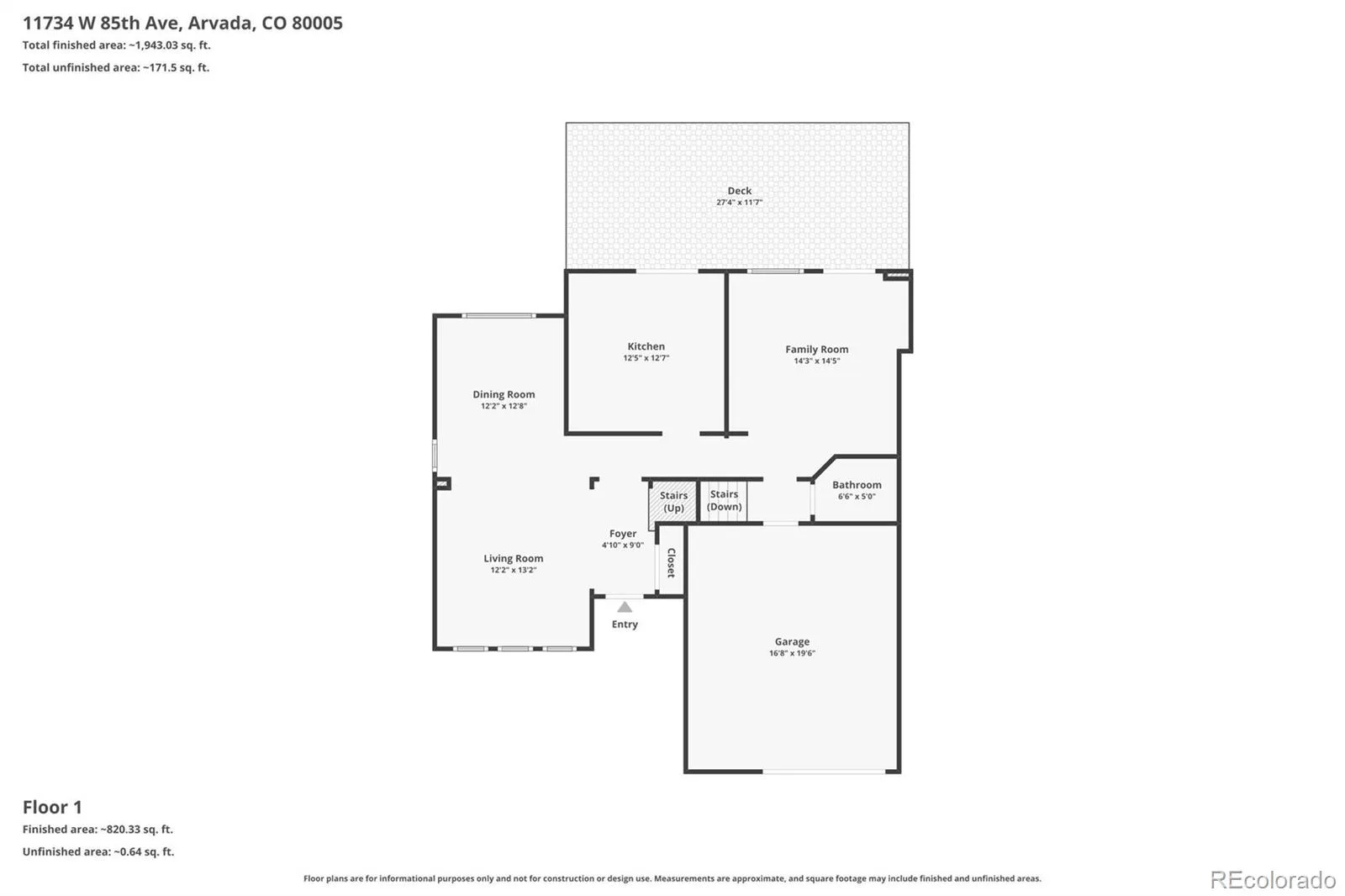11734 W 85th Avenue Arvada CO 80005 MLS #REC6789620 07142026025326 1600 28