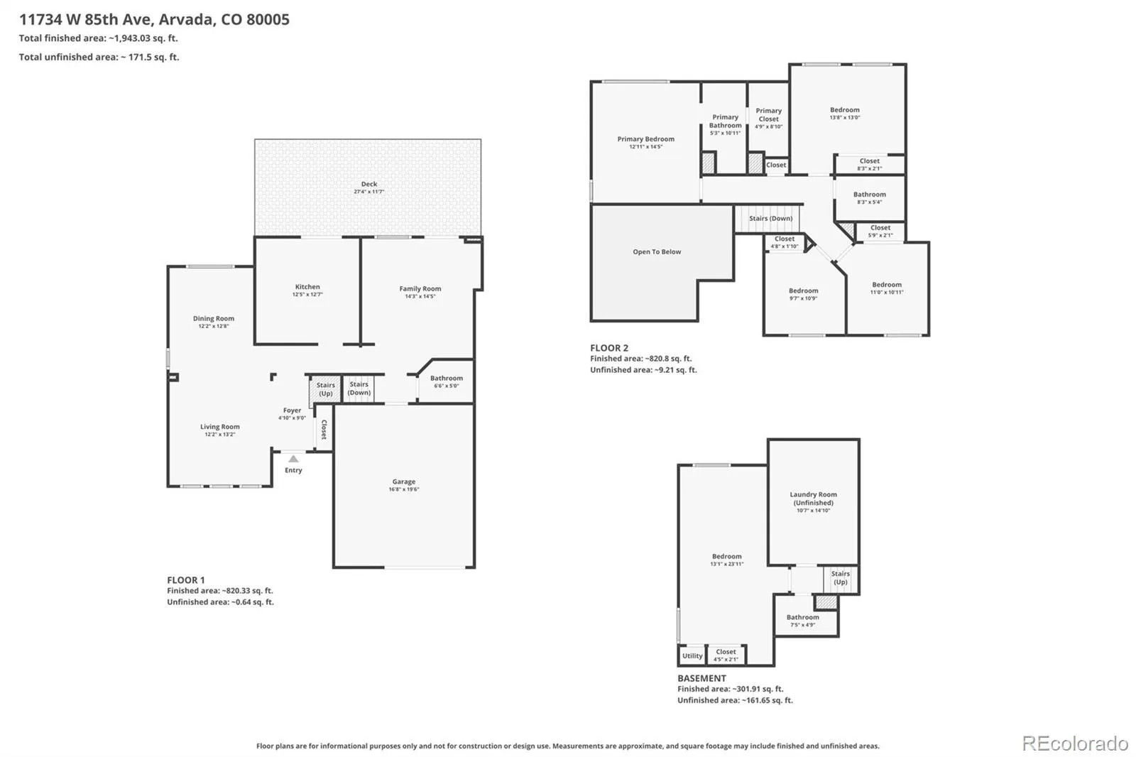 11734 W 85th Avenue Arvada CO 80005 MLS #REC6789620 07142026025326 1600 31