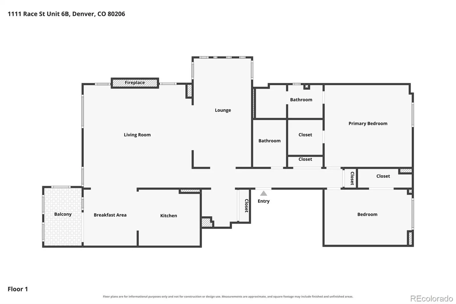 1111 Race Street #6B Denver CO 80206 | MLS #REC6804209 09242026051354 1600 28