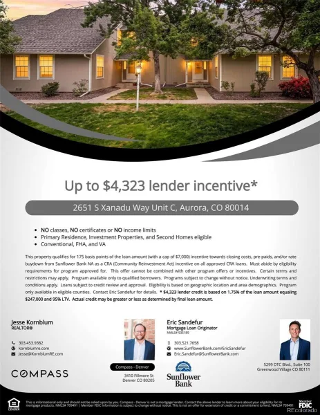 2651 S Xanadu Way #C Aurora CO 80014 | MLS #REC6810069 08062026223156 800 49
