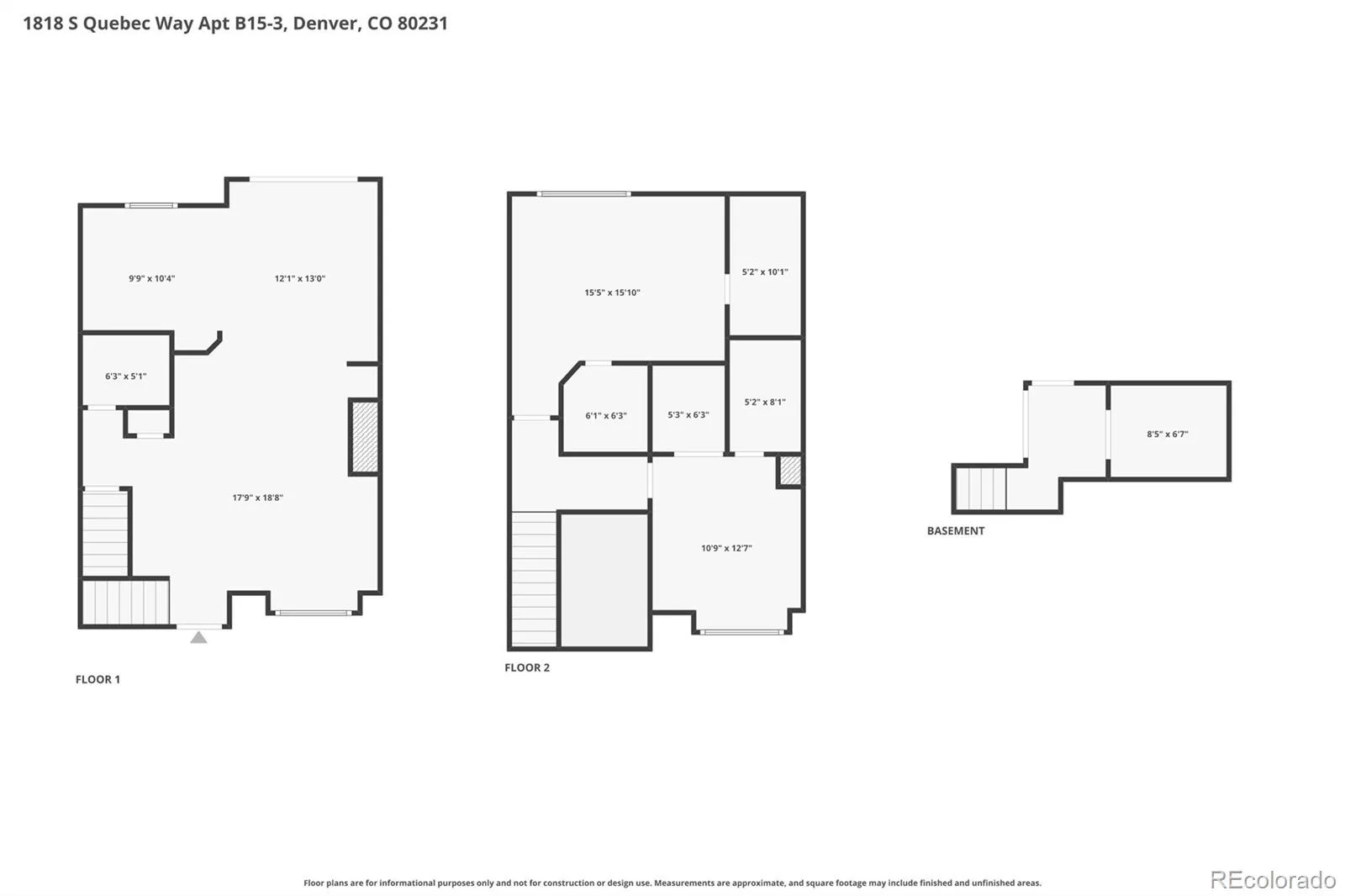1818 S Quebec Way #9-7 Denver CO 80231 MLS #REC6861262 07092026061728 1600 48