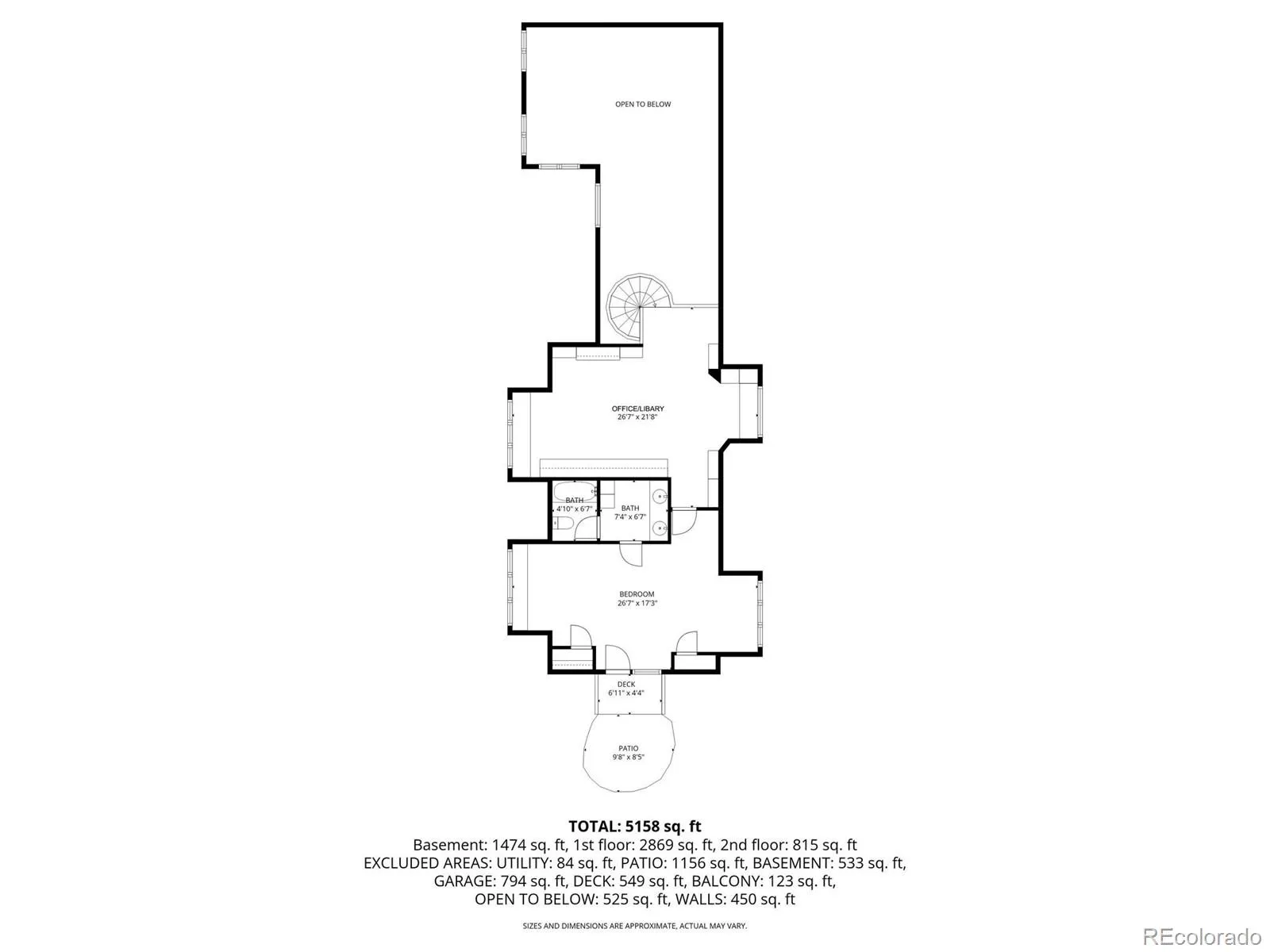395 Orofino Drive Castle Rock CO 80108 MLS #REC6891307 04172026174903 1600 49