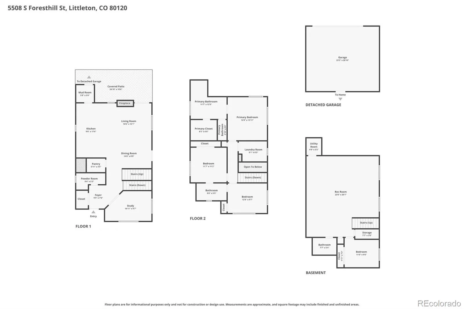 5508 S Foresthill Street Littleton CO 80120 MLS #REC7015780 06112026163209 1600 49