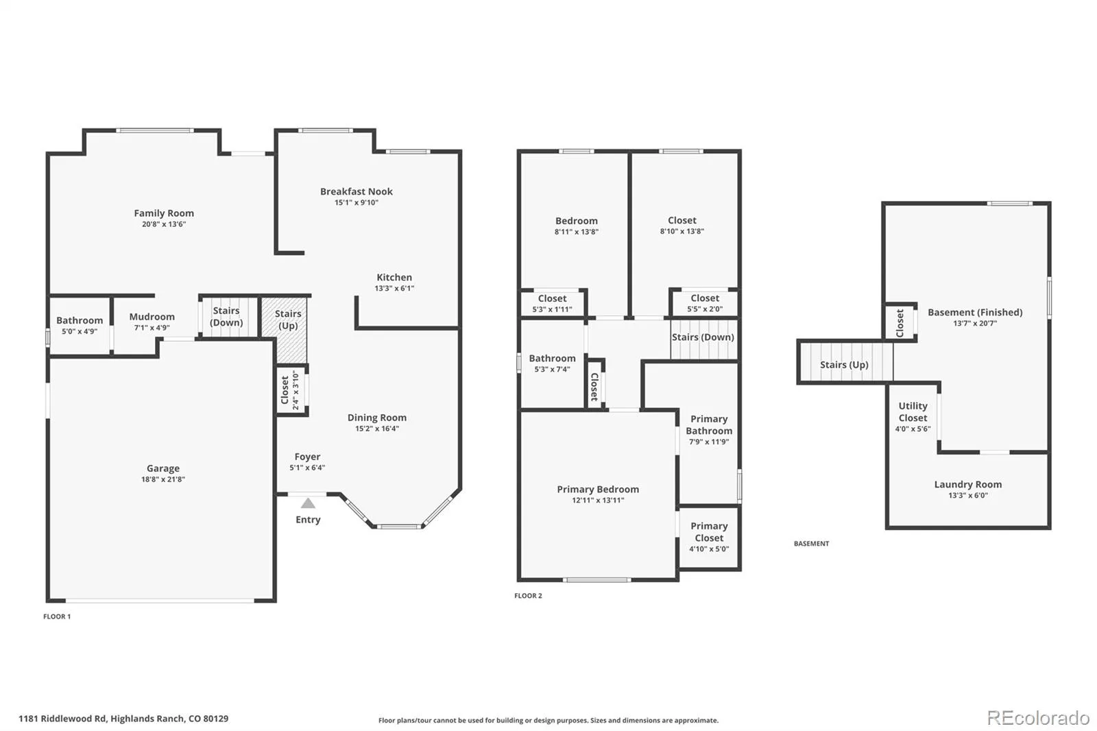 1181 Riddlewood Road Highlands Ranch CO 80129 | MLS #REC7044673 08212026200918 1600 37