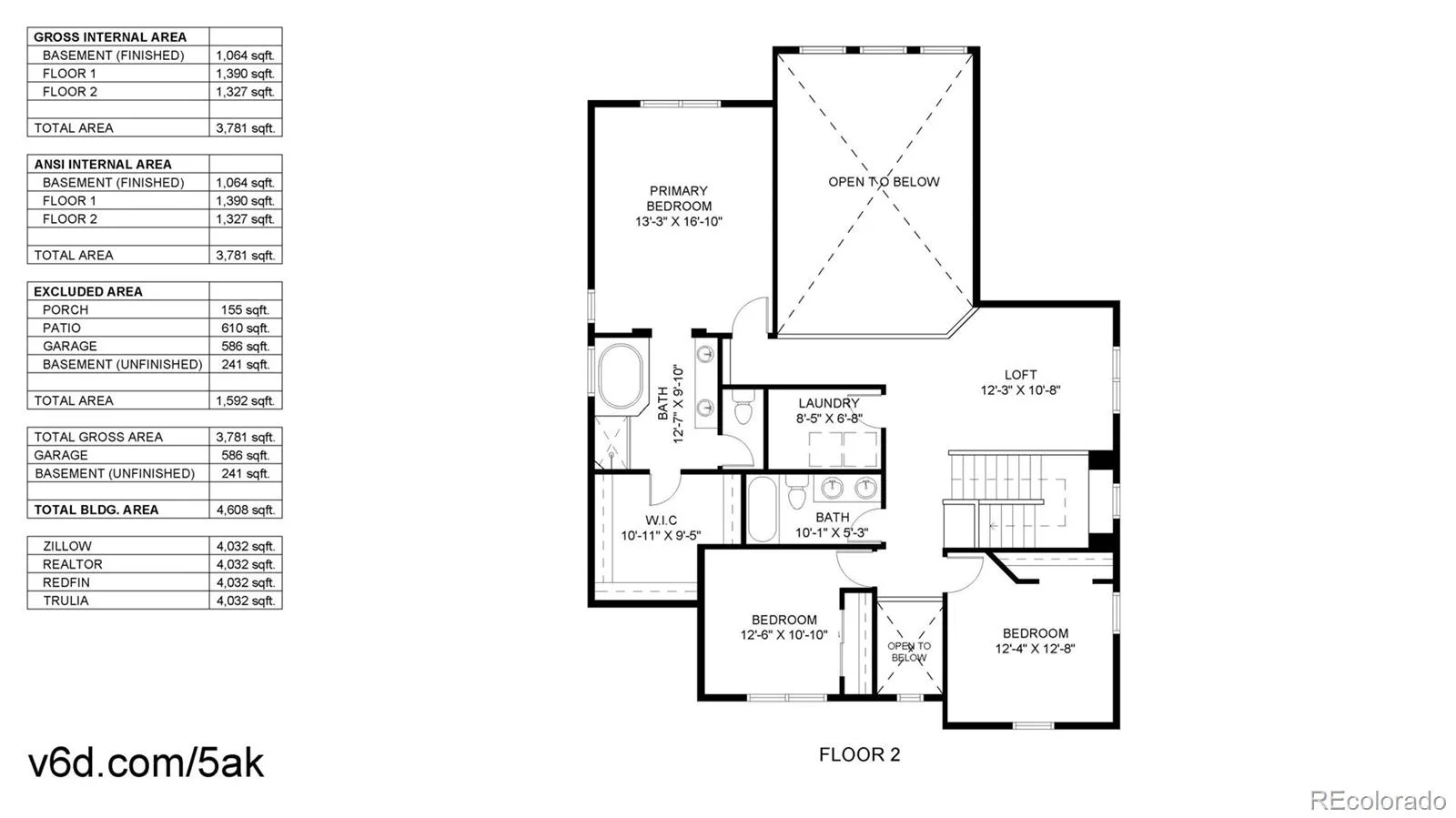 18189 W 85th Drive Arvada CO 80007 MLS #REC7078364 07102026181354 1600 44