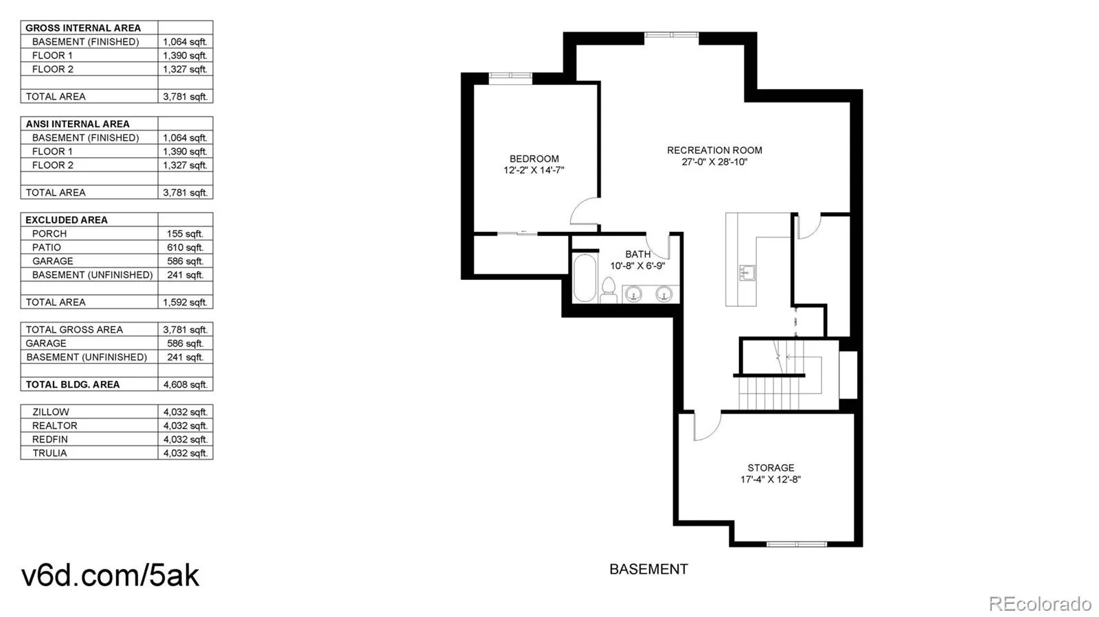 18189 W 85th Drive Arvada CO 80007 MLS #REC7078364 07102026181354 1600 45