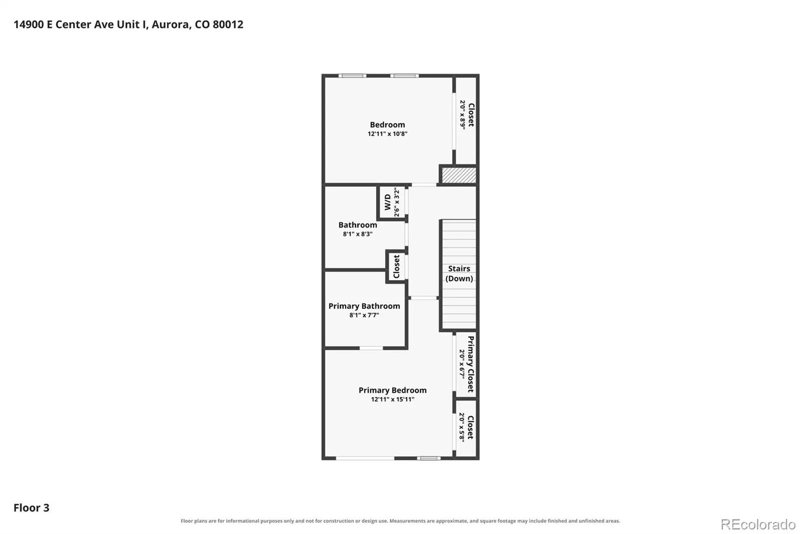 14900 E Center Avenue #I Aurora CO 80012 | MLS #REC7127535 08202026150351 1600 30