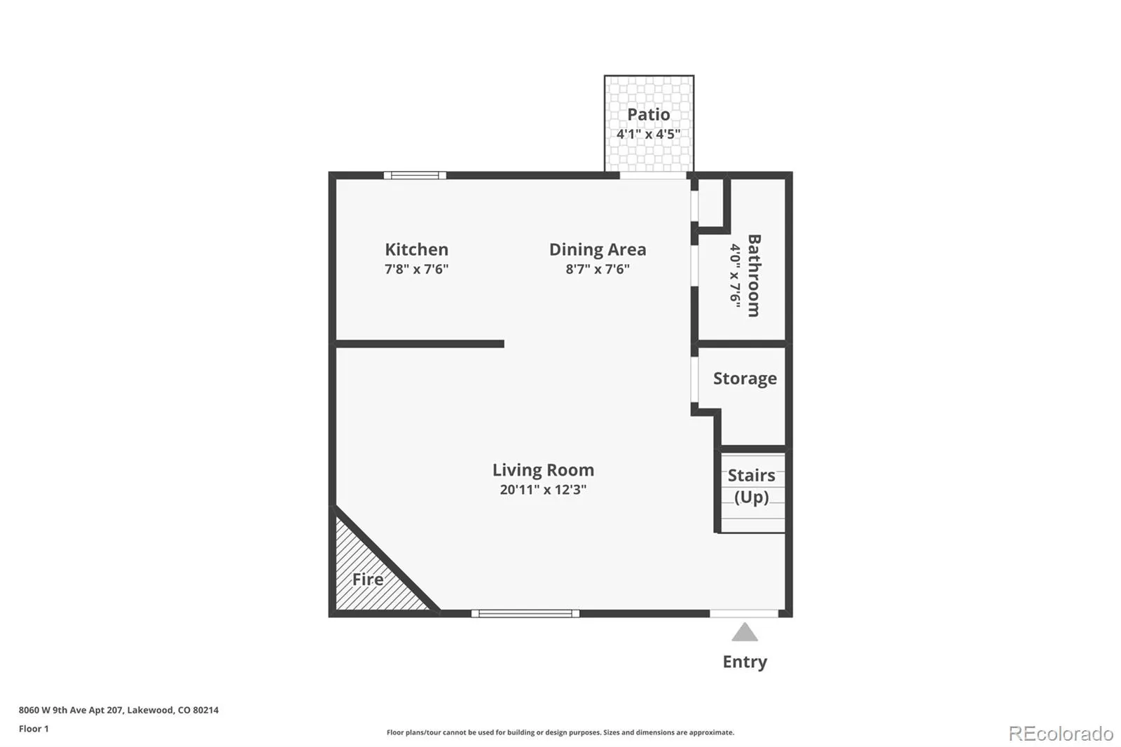 8060 W 9th Avenue #207 Lakewood CO 80214 MLS #REC7132662 05142026155413 1600 20