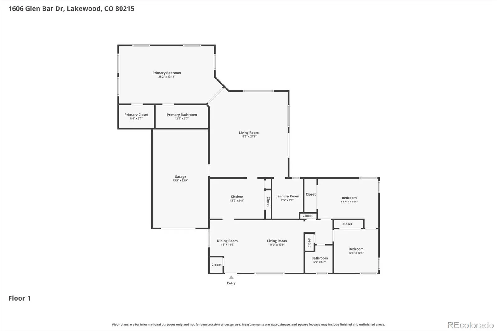 1606 Glen Bar Drive Lakewood CO 80215 MLS #REC7134057 05232026095433 1600 36