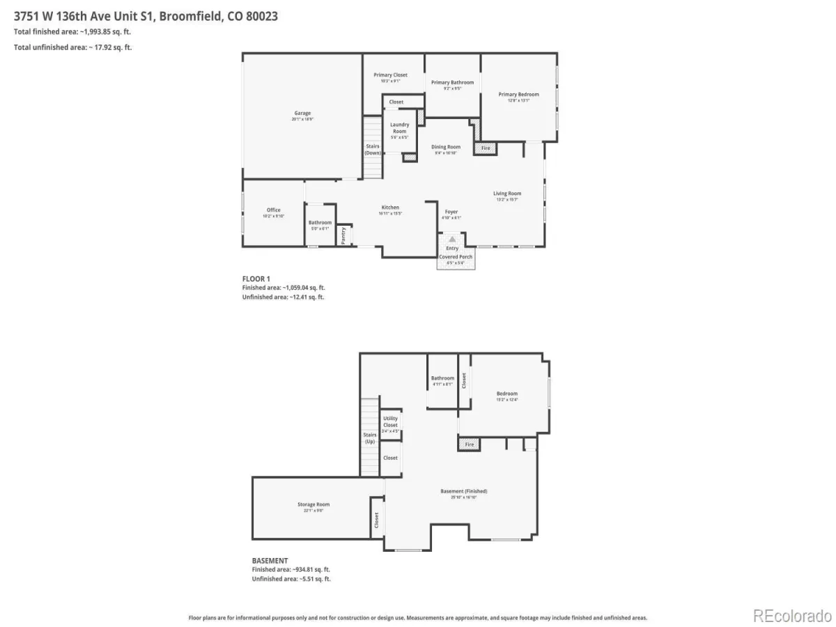 3751 W 136th Avenue #S1 Broomfield CO 80023 | MLS #REC7184348 06052026064127 1200 27