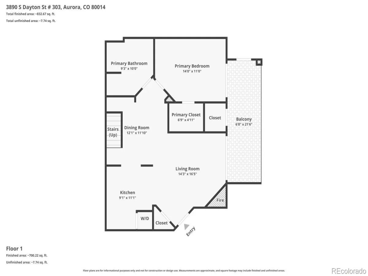 3890 S Dayton Street #303 Aurora CO 80014 MLS #REC7216406 06192026074649 1200 23
