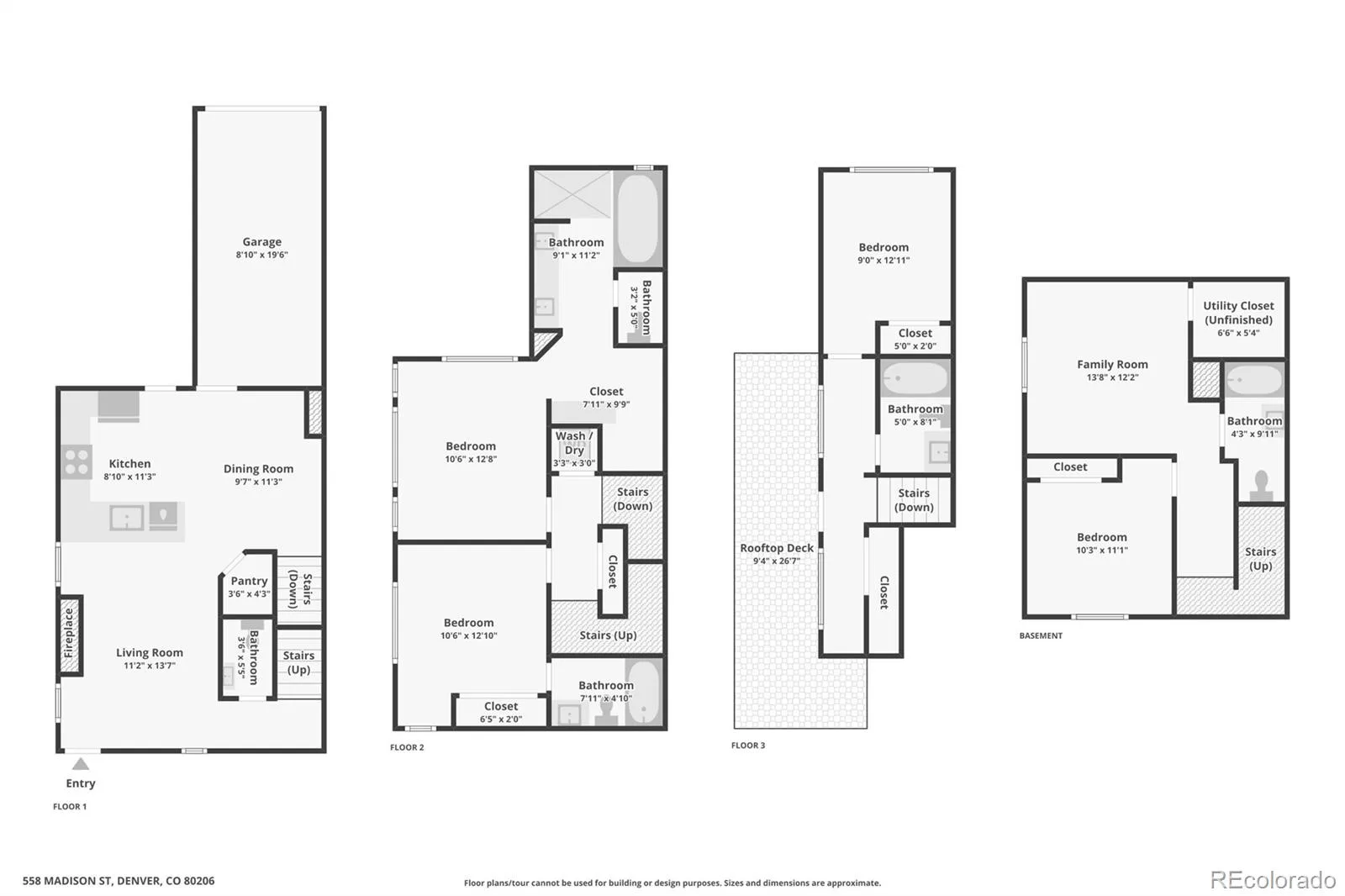 558 Madison Street Denver CO 80206 | MLS #REC7225354 08102026202924 1600 6
