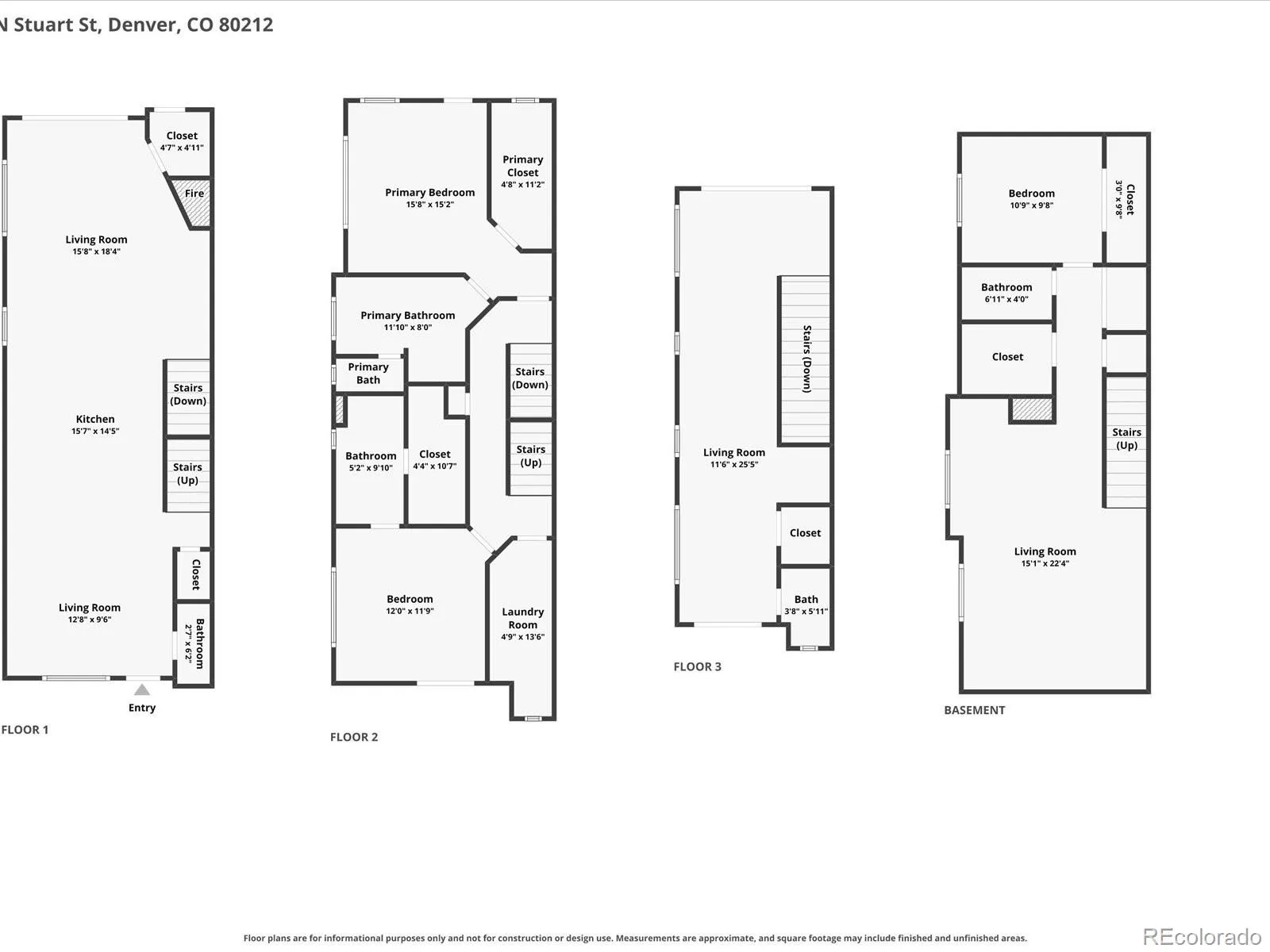 4444 Stuart Street Denver CO 80212 | MLS #REC7231973 08172026171702 1600 44