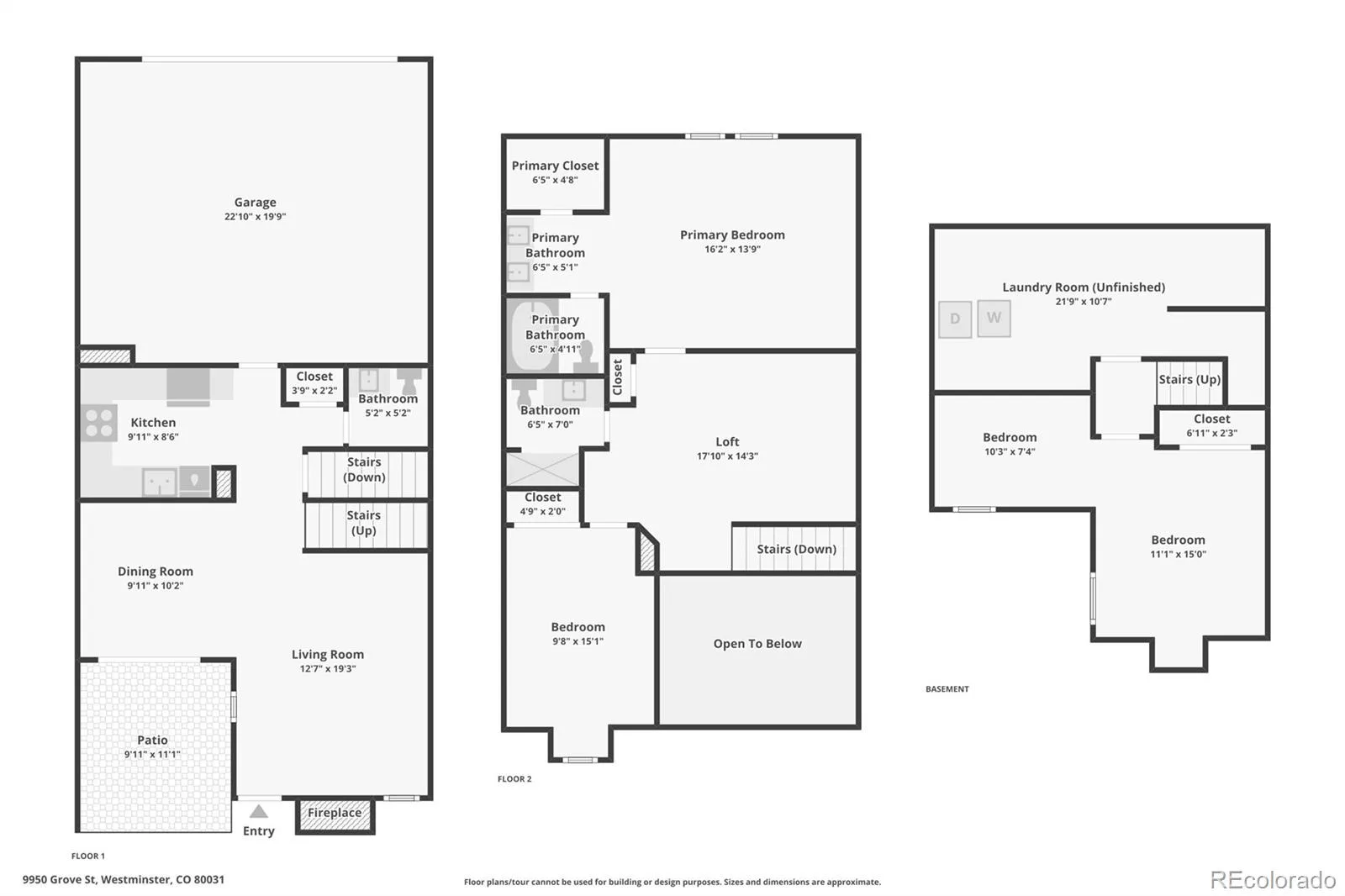 9950 Grove Street #E Westminster CO 80031 | MLS #REC7244345 08172026230747 1600 40