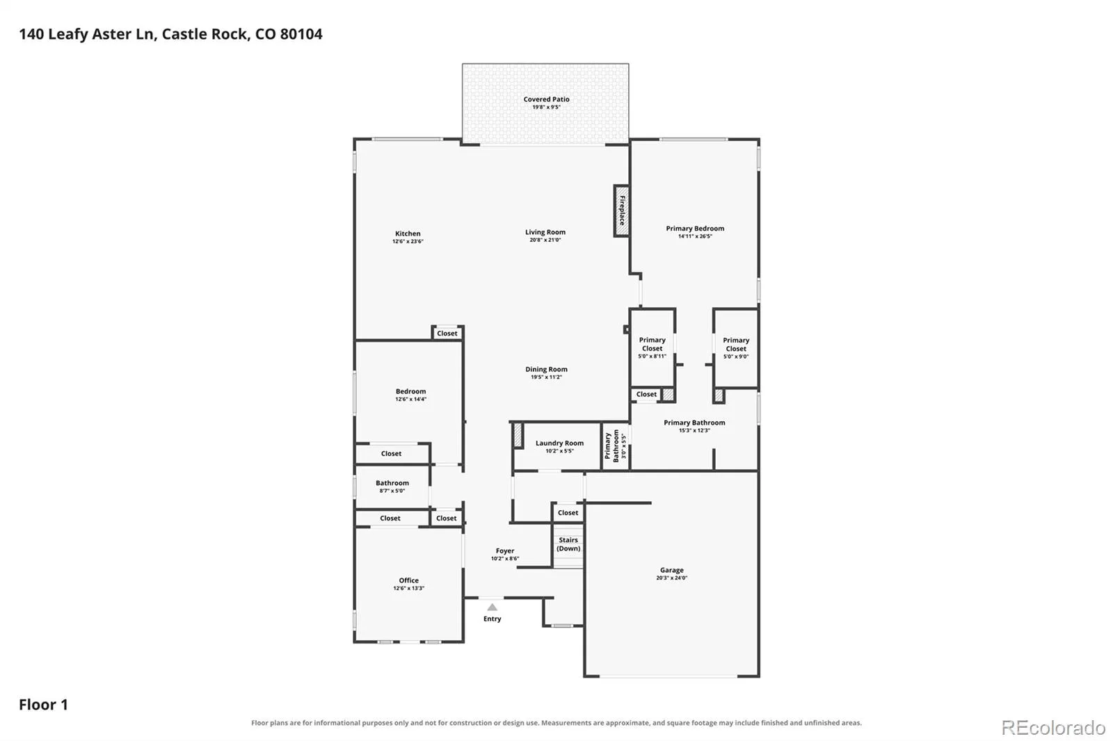 140 Leafy Aster Lane Castle Rock CO 80104 | MLS #REC7294954 08282026041202 1600 46