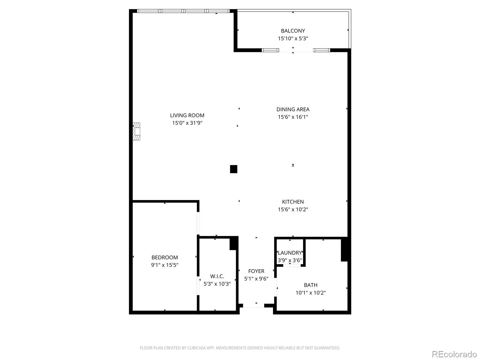 3100 Huron Street #2C Denver CO 80202 | MLS #REC7295995 08242026215520 1600 15