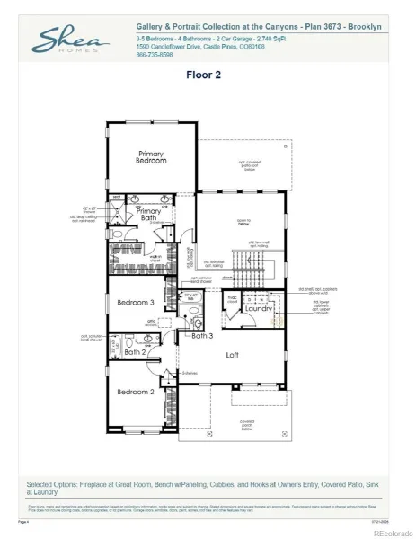 1211 Bridgefield Road Castle Pines CO 80108 | MLS #REC7296962 08242026160808 800 41