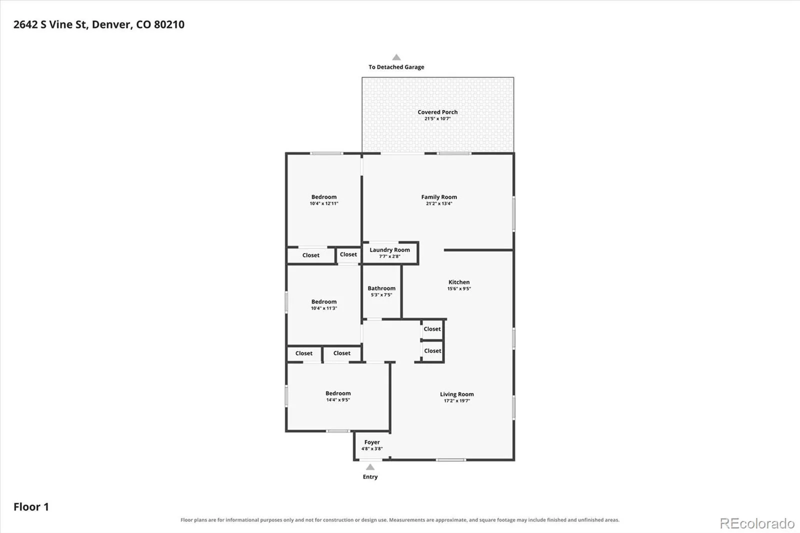 2642 S Vine Street Denver CO 80210 | MLS #REC7330150 08282026211846 1600 29