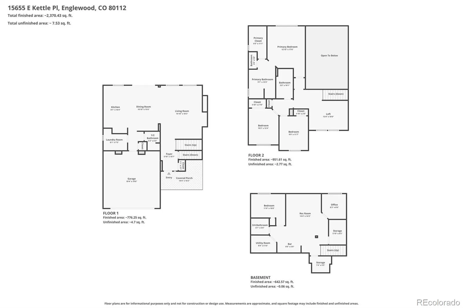 15655 E Kettle Place Englewood CO 80112 MLS #REC7515851 07092026130643 1600 27