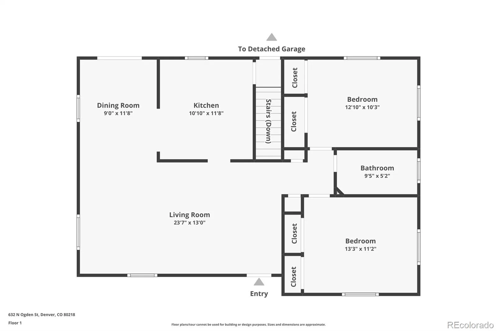 632 Ogden Street Denver CO 80218 | MLS #REC7571482 07262026171432 1600 30