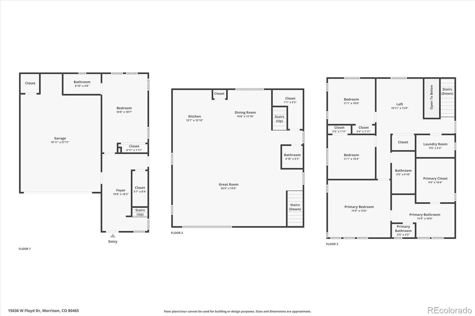 15636 W Floyd Drive Morrison CO 80465 | MLS #REC7576007 07092026000600 1600 38