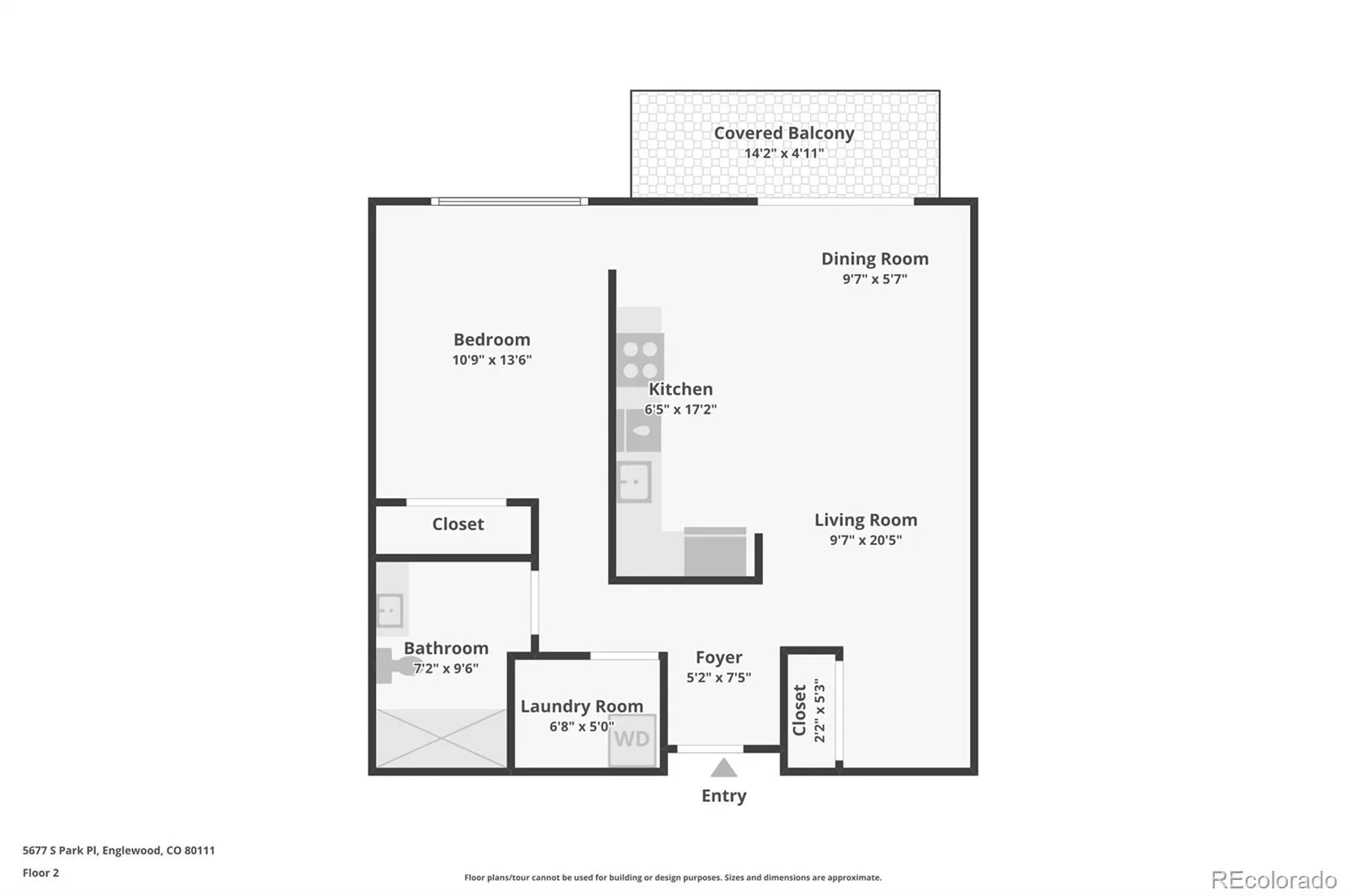 5677 S Park Place #B204 Englewood CO 80111 MLS #REC7579755 06082026204017 1600 14