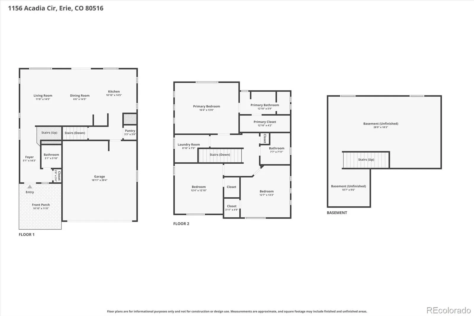 1156 Acadia Circle Erie CO 80516 | MLS #REC7585102 07152026082904 1600 30