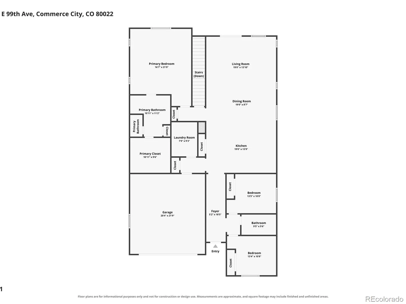 18096 E 99th Avenue Commerce City CO 80022 | MLS #REC7666702 08062026182442 1600 36