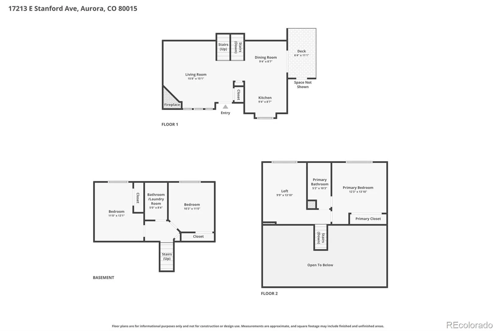 17213 E Stanford Avenue #F Aurora CO 80015 MLS #REC7686692 05162026160549 1600 22