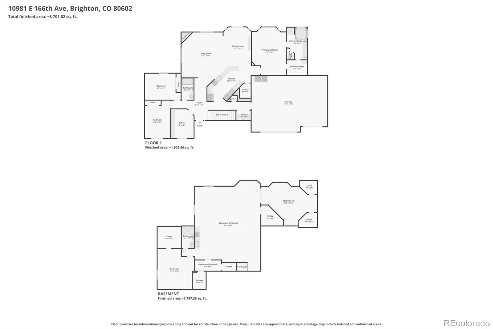 10981 E 166th Avenue Brighton CO 80602 | MLS #REC7691970 05292026200547 1600 40
