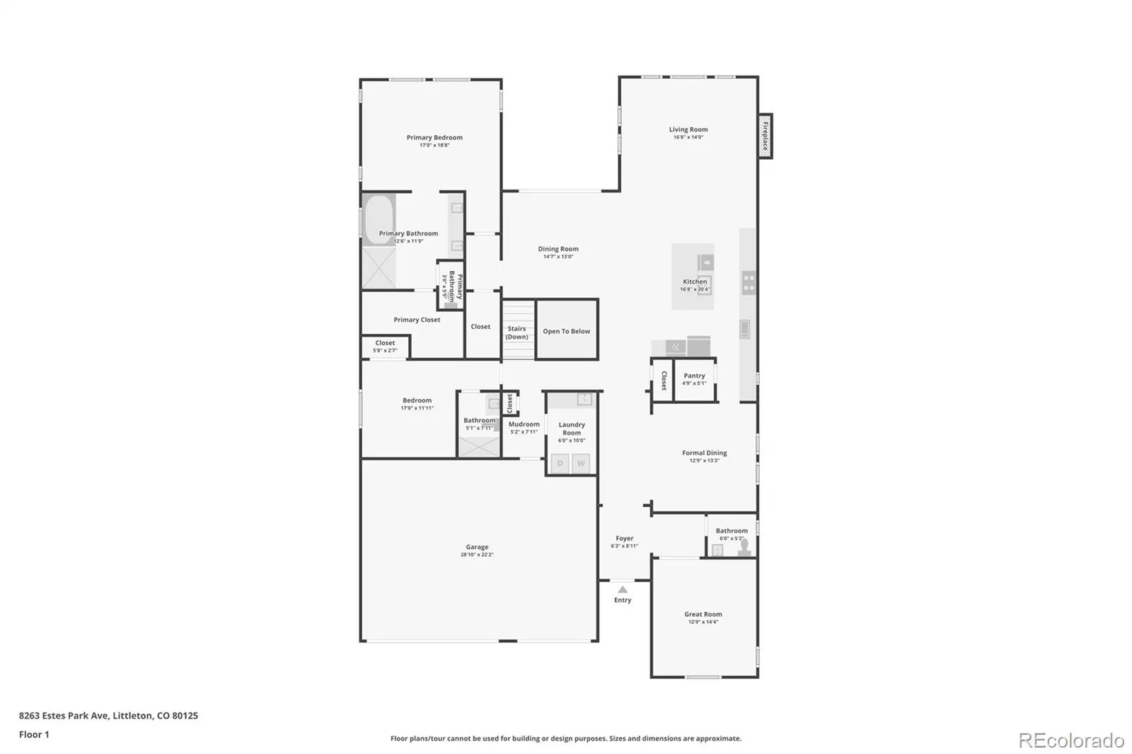 8263 Estes Park Avenue Littleton CO 80125 | MLS #REC7742490 08072026203255 1600 22