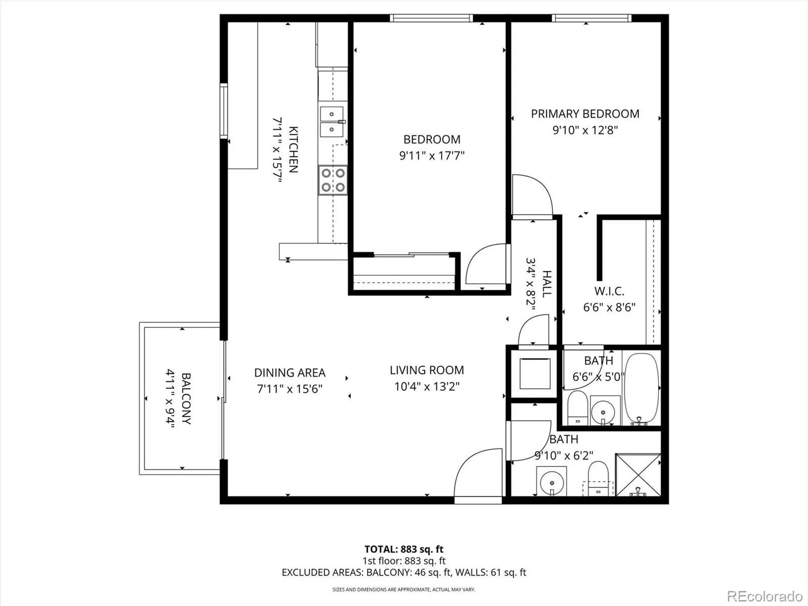 1245 Columbine Street #407 Denver CO 80206 MLS #REC7751628 05062026214332 1600 34
