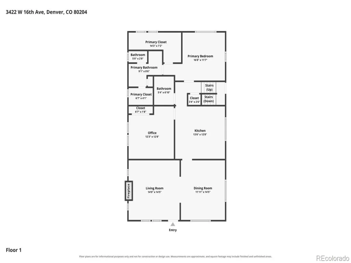 3422 W 16th Avenue Denver CO 80204 | MLS #REC7759230 08212026205856 1200 27