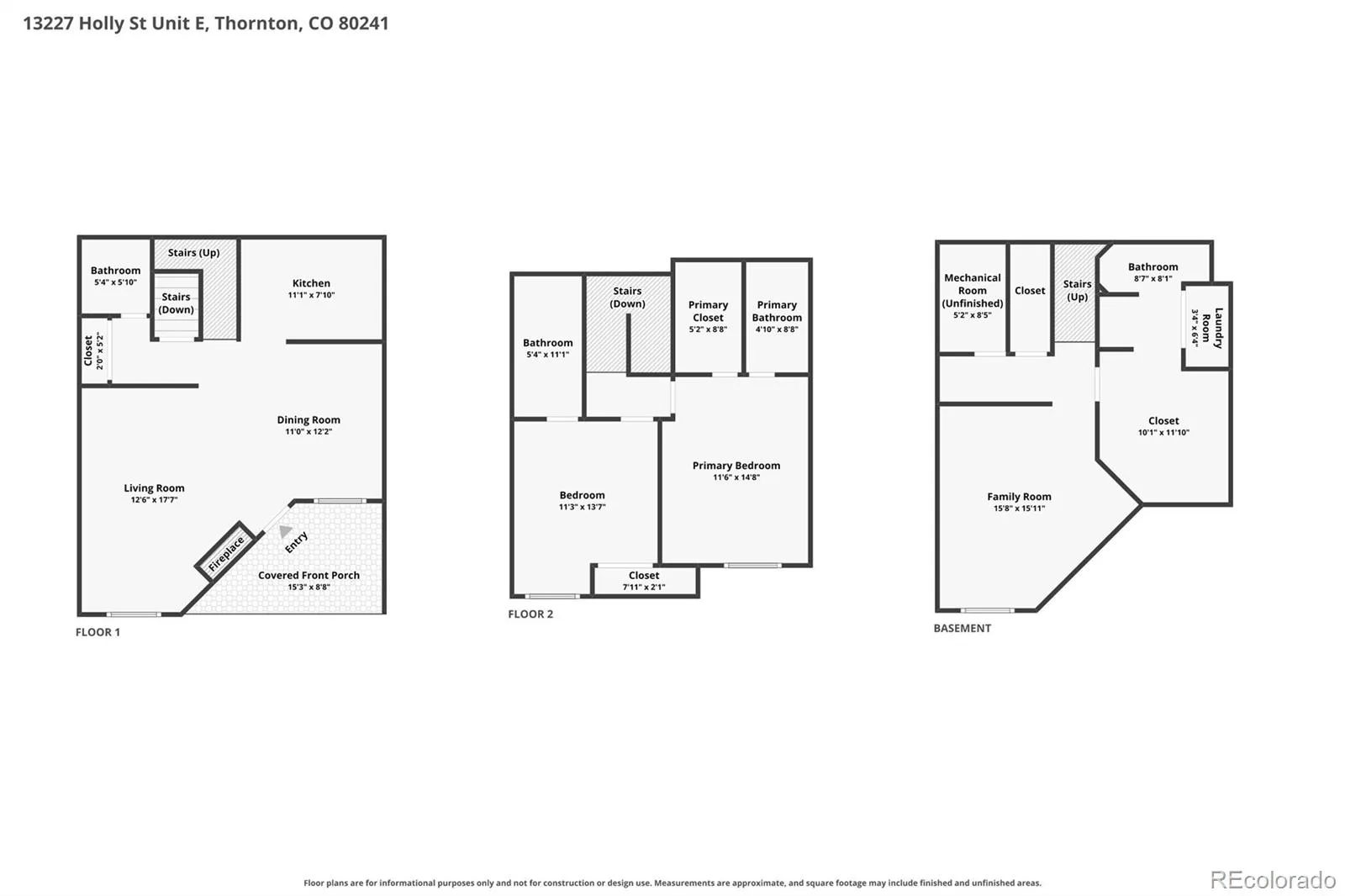 13227 Holly Street #E Thornton CO 80241 | MLS #REC7791559 08272026205526 1600 31