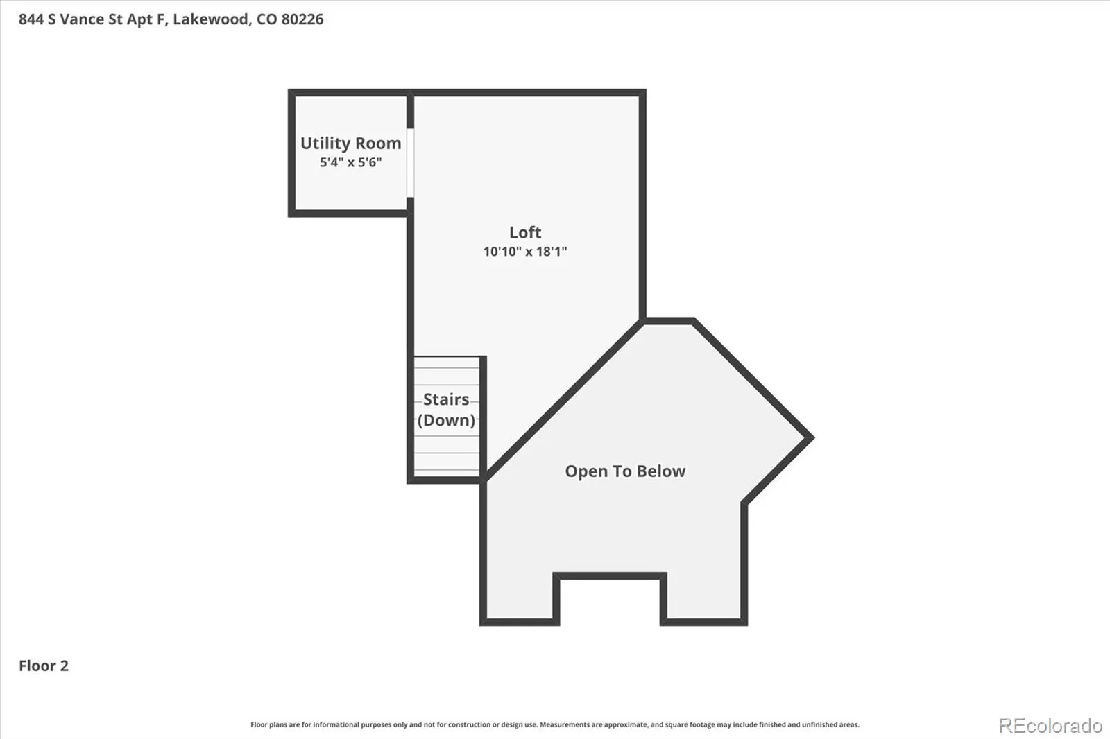 844 S Vance Street #F Lakewood CO 80226 MLS #REC7821456 05222026000410 1600 36