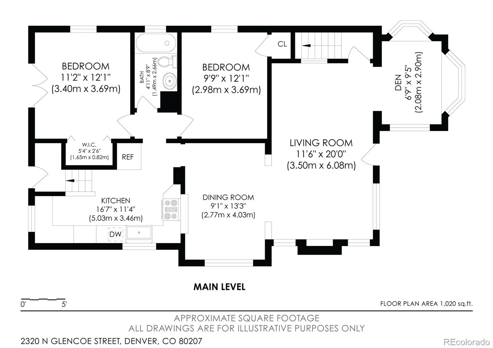 2320 N Glencoe Street Denver CO 80207 | MLS #REC7837631 08122026174954 1600 27