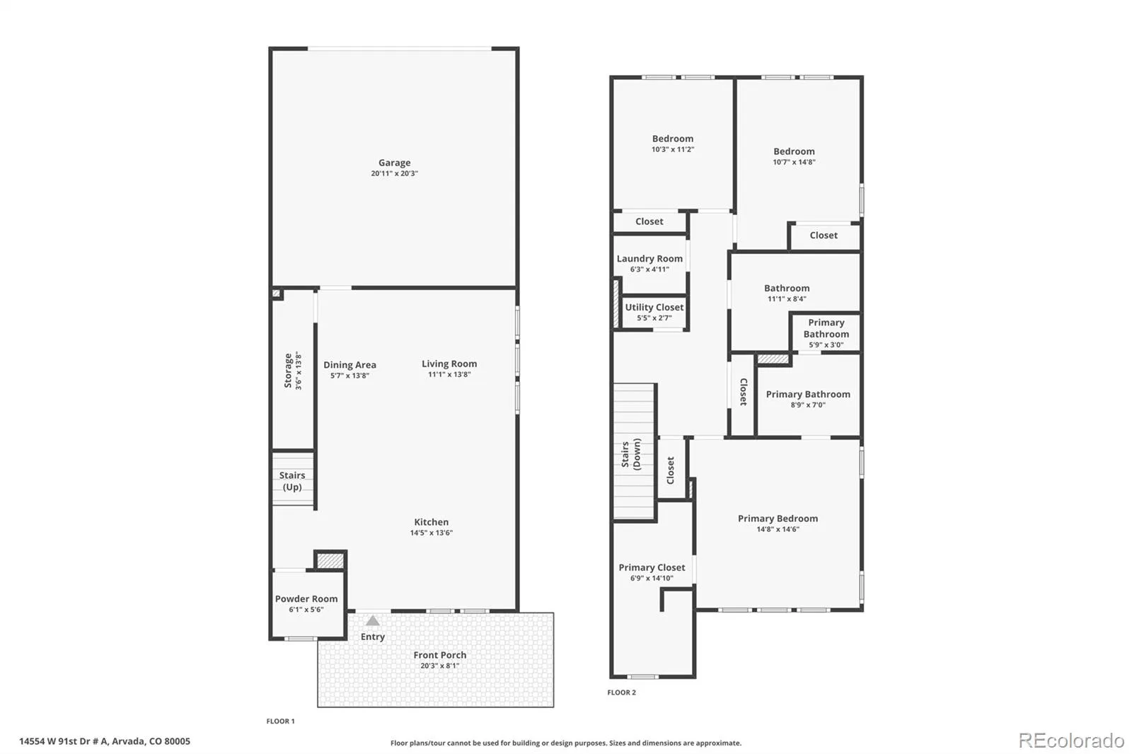 14554 W 91st Drive #A Arvada CO 80005 | MLS #REC8003694 07242026221107 1600 41
