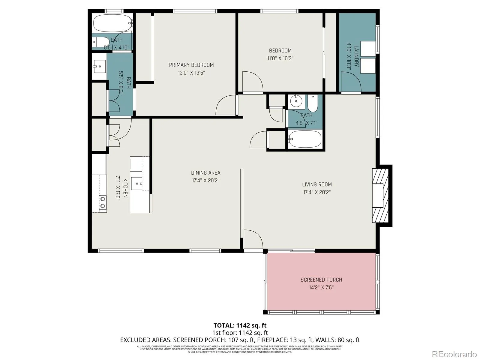 836 Dexter Street #205 Denver CO 80220 | MLS #REC8088994 08102026163604 1600 29