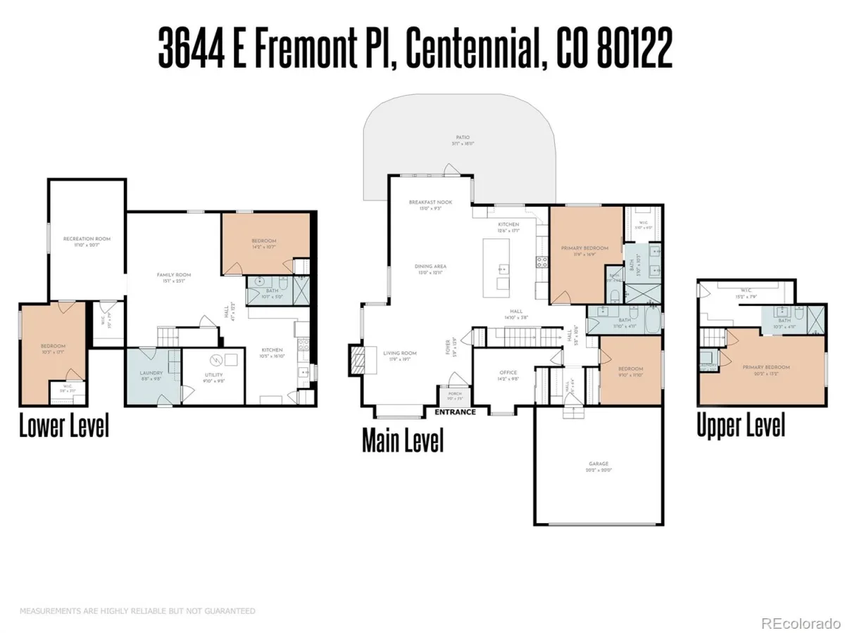 3644 E Fremont Place Littleton CO 80122 | MLS #REC8148720 08292026213525 1200 45