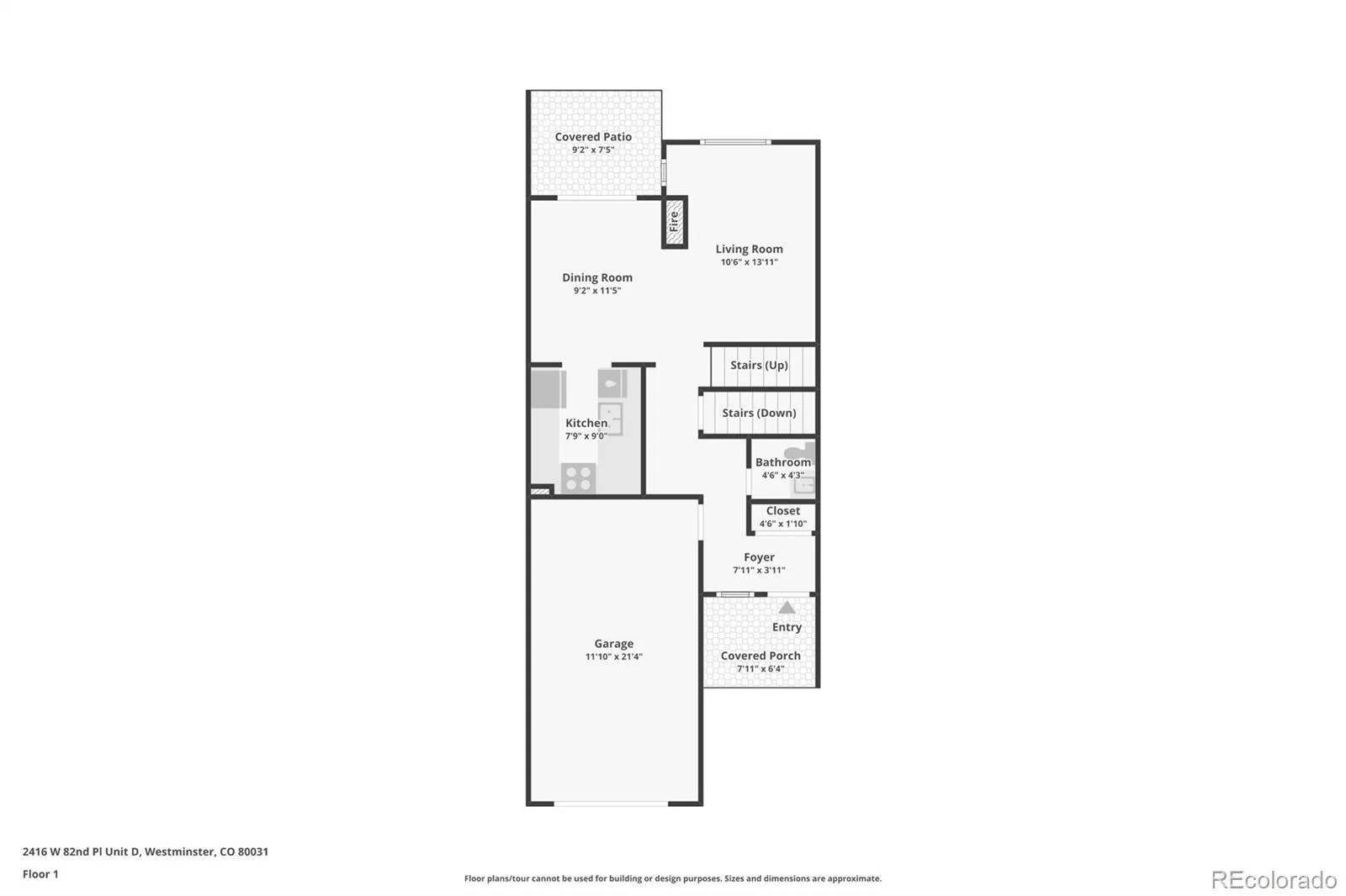 2416 W 82nd Place #D Westminster CO 80031 | MLS #REC8248769 08142026194355 1600 34