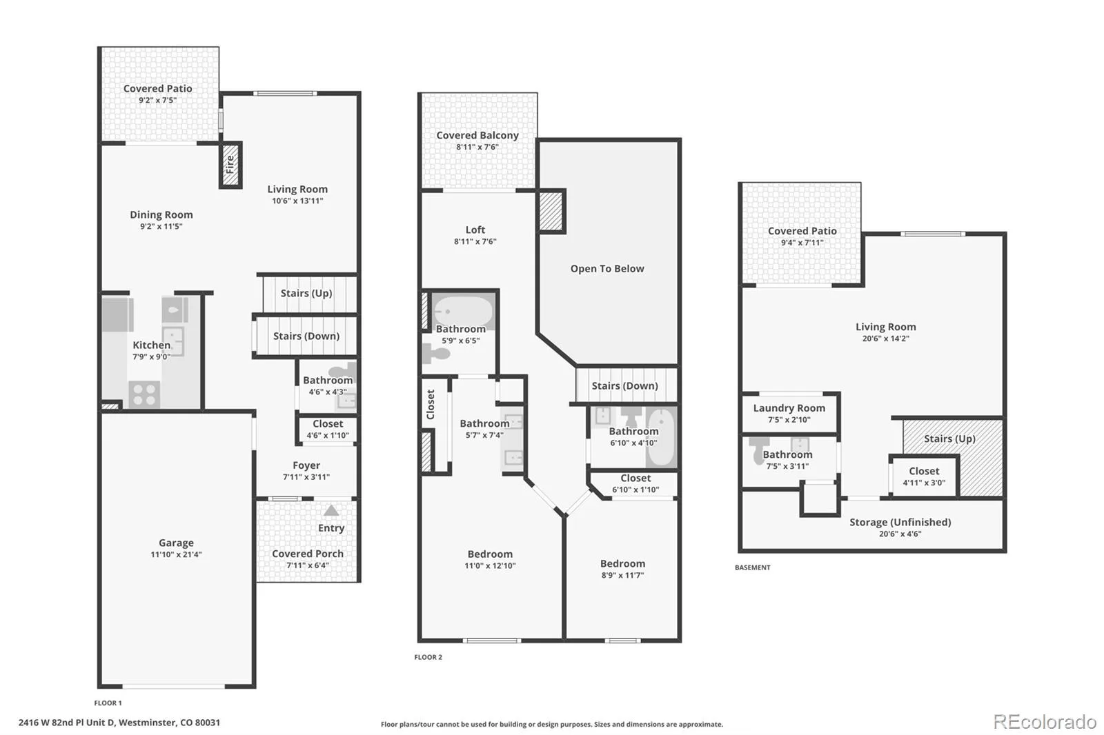 2416 W 82nd Place #D Westminster CO 80031 | MLS #REC8248769 08142026194355 1600 37